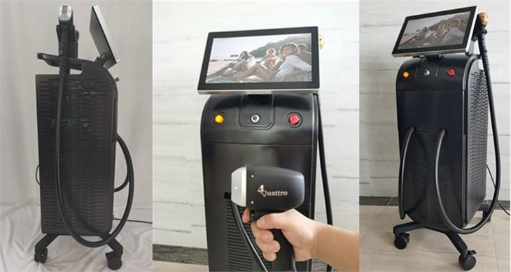 Laser Diode Fiber Optic Hair Removal Machine