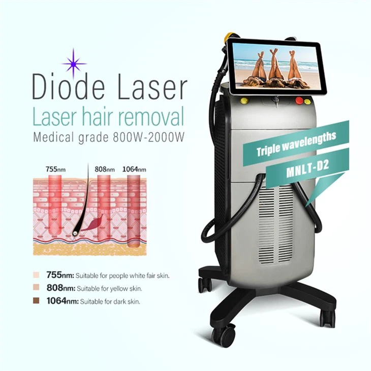 1800W Diode Laser Hair Removal Machine