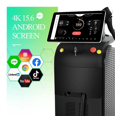 2400W ডায়োড লেজার হেয়ার রিমুভাল মেশিন